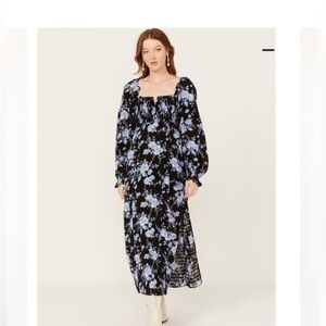Free People Jaymes Midi Dress XS